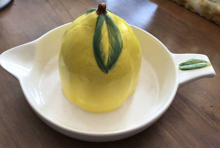 Lemon Orchard Figural Juicer/Reamer
