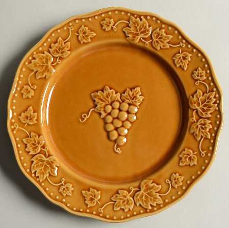 Harvest Gold Salad Plate