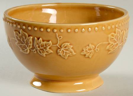 Harvest Gold Soup/Cereal Bowl