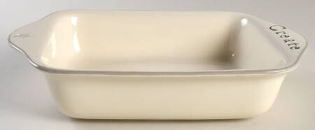 Word Expressions (Embossed Words) 12" Rectangular Baker