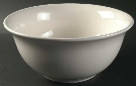 Sausalito Off White 12" Round Serving Bowl