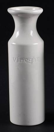 Sausalito Off White Vinegar Jar No Drizzle Spout