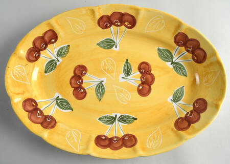 PBA47 17" Oval Serving Platter by Pottery Barn China