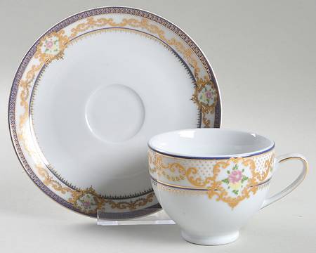 PGE1 Footed Cup & Saucer Set
