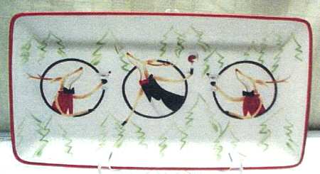 Reindeer Party 16" Rectangular Serving Platter