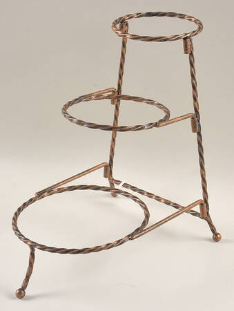 Pavillion (Autumn Colors) Metal Stand for (3 Piece) Nesting Bowl Set