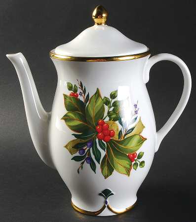 Winter Garden Coffee Pot & Lid