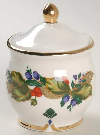 Winter Garden Sugar Bowl & Lid