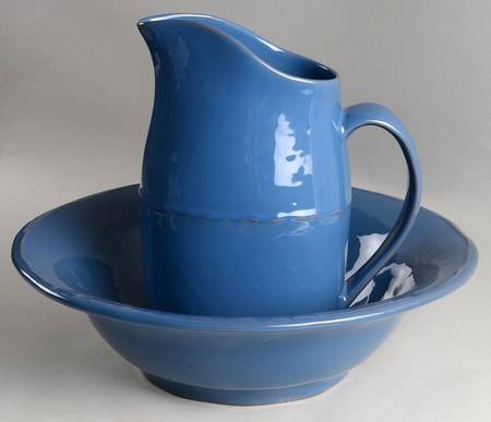 Francisco Berry (Blue) 72 Oz Pitcher and Bowl Set