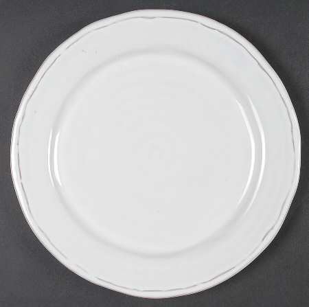 Francisco Blossom (White) Salad Plate