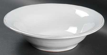 Francisco Blossom (White) 9" Individual Pasta Bowl