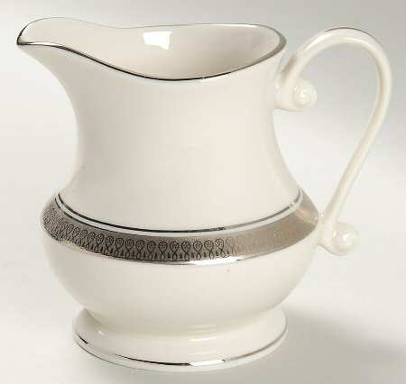 Geneva (White Background) Creamer