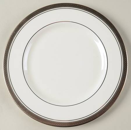 Geneva (White Background) Salad Plate