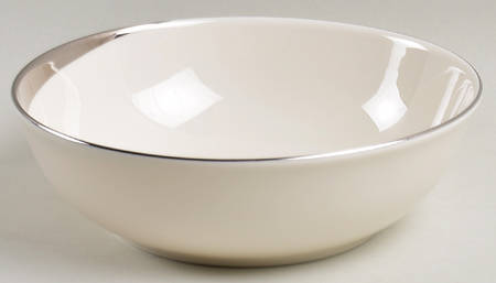 Crescent (White Background) 8" Round Serving Bowl