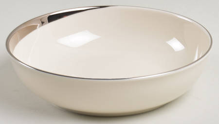 Crescent (White Background) Coupe Soup Bowl