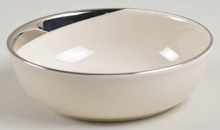 Crescent (White Background) Fruit/Dessert (Sauce) Bowl