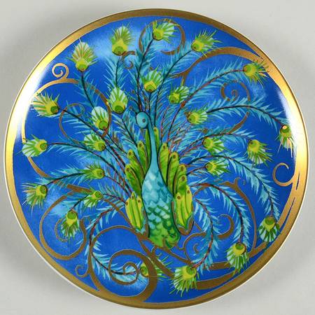 Art Nouveau Salad Plate