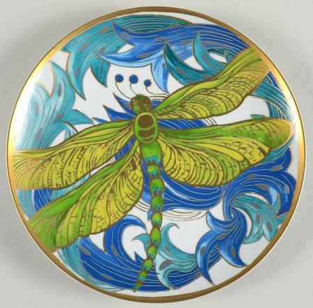 Art Nouveau Salad Plate
