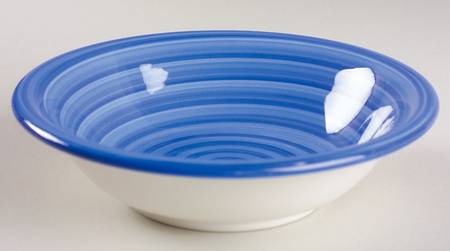 PER13 Blue Coupe Soup Bowl