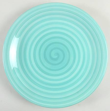 PER13 Green Dinner Plate