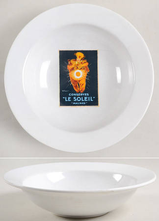 Vintage Posters 10" Individual Pasta Bowl