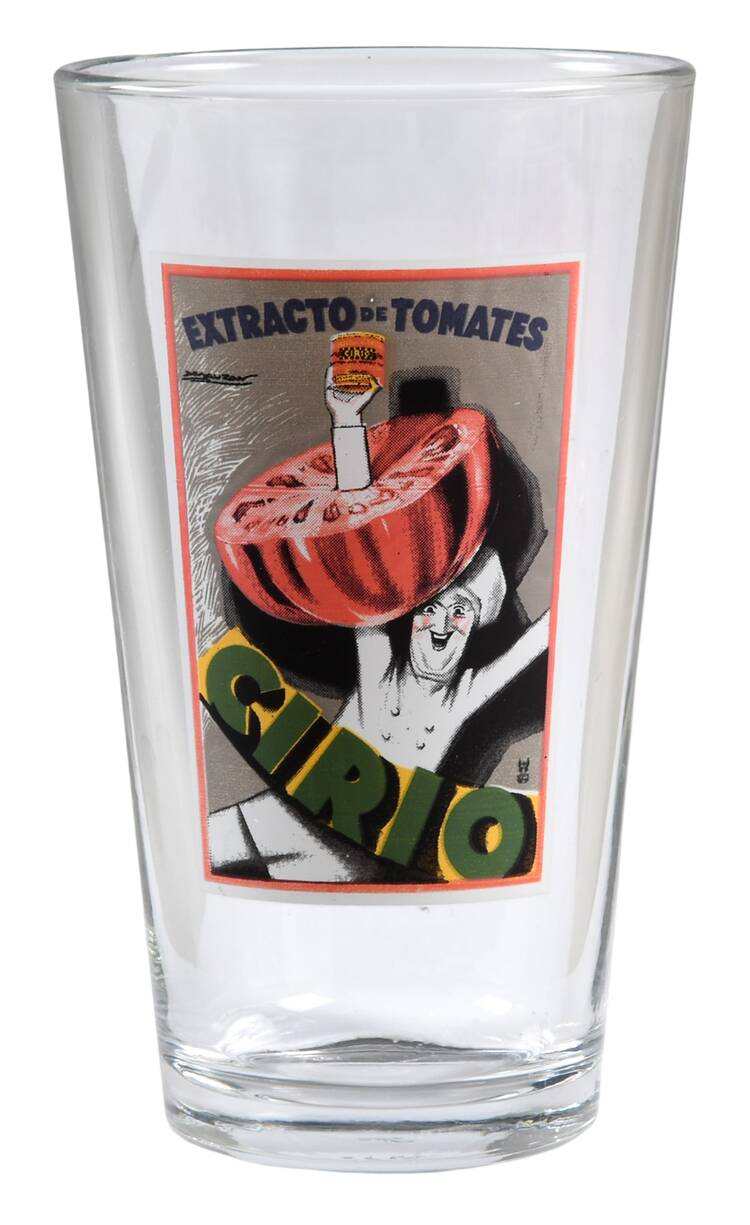 Vintage Posters Glassware Tall Tumbler