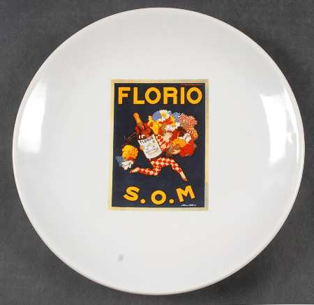 Vintage Posters Salad Plate