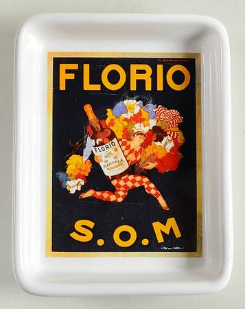 Vintage Posters 5 Piece Hors D'Oeuvres Set, Individual Piece