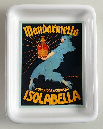 Vintage Posters 5 Piece Hors D'Oeuvres Set, Individual Piece