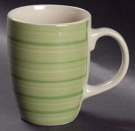 Swirl Pear Green Mug