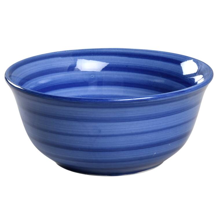 Swirl Ocean Blue Soup/Cereal Bowl