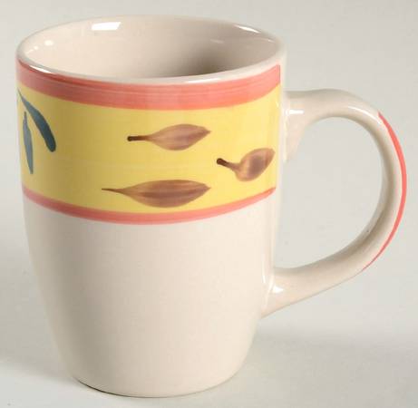 Country View Rooster Mug