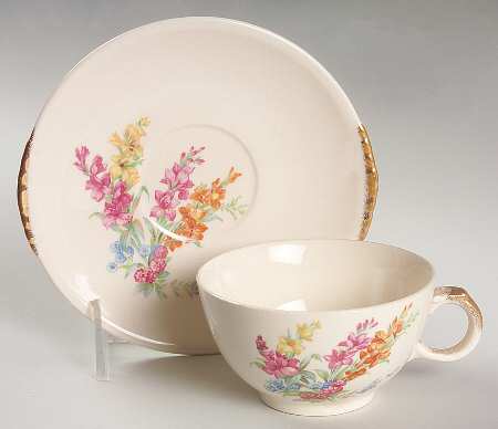 PCP258 Flat Cup & Saucer Set