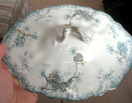 Mostyn (Gold Accent) Lid for Tureen