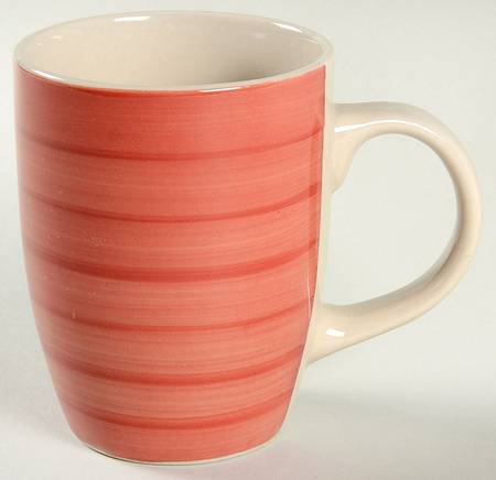 Swirl Cranberry Red Mug