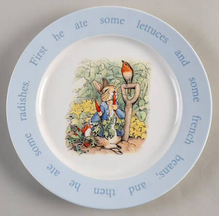 Beatrix Potter Luncheon Plate
