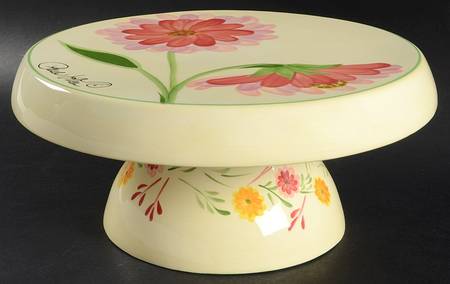 Garden Delights 11" Diameter Cake Stand Aka Deviled Egg Holder