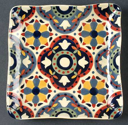 Dalila Square Salad Plate