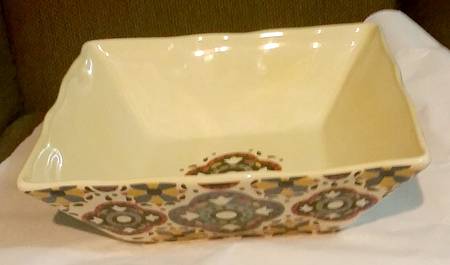 Dalila 12" Square Serving Bowl