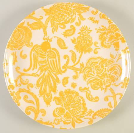 Lemon Toile 13" Chop Plate (Round Platter)