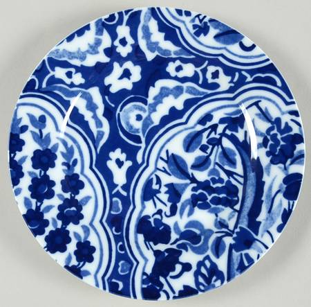Something Blue Salad Plate