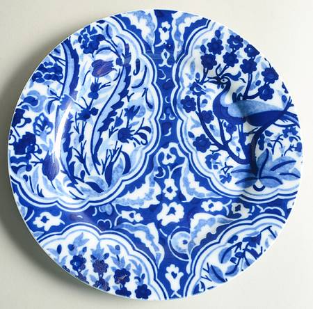 Something Blue Salad Plate