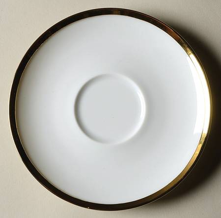 Cercle d'Or Et d'Argent Saucer for Footed Cup