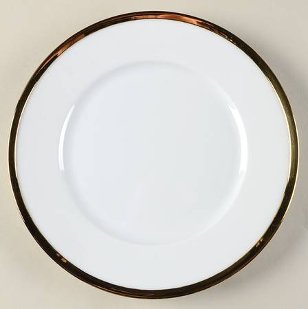 Cercle d'Or Et d'Argent Dessert/Pie Plate