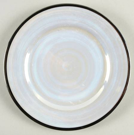 Iris Luster Salad Plate