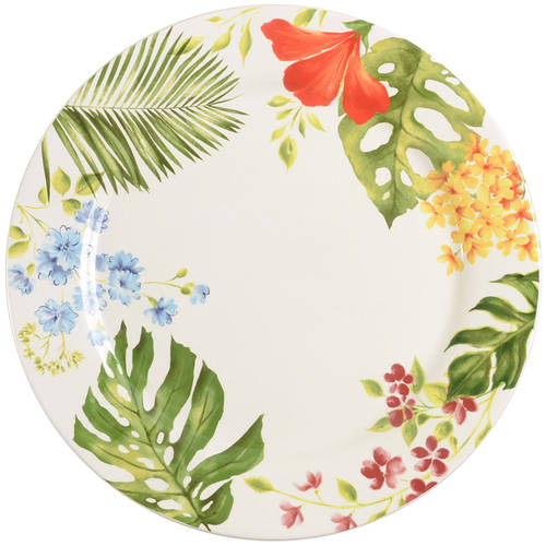 Exotic Floral Dinner Plate