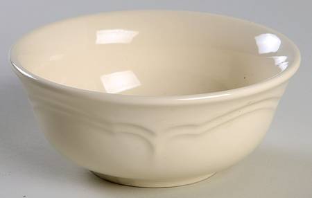 Color Medley Buff Glossy Fruit/Dessert (Sauce) Bowl