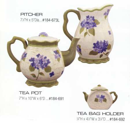 Hydrangea Pitcher