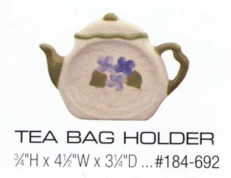 Hydrangea Tea Bag Holder