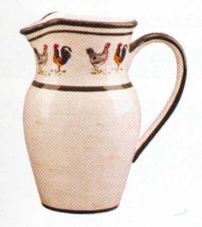 Coq Au Vin Pitcher